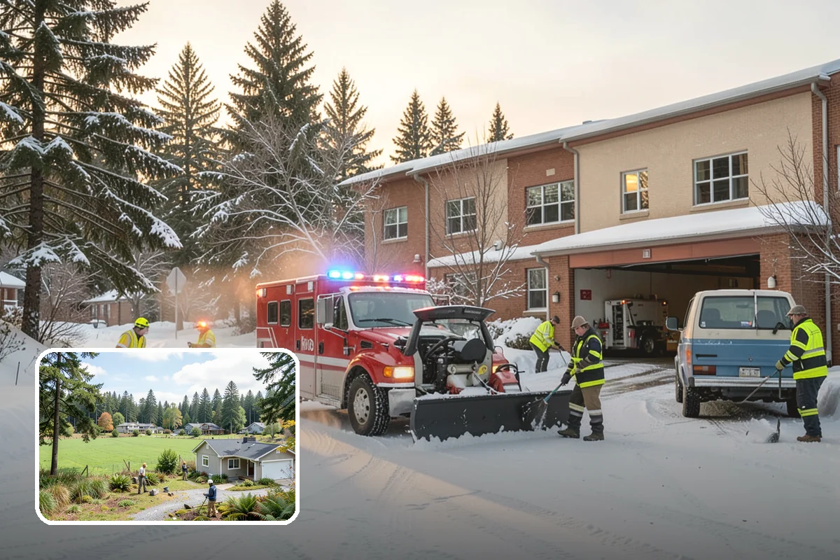 Hand Snow Removal in Lyman, Skagit County, WA - Works where no machine can safely operate
