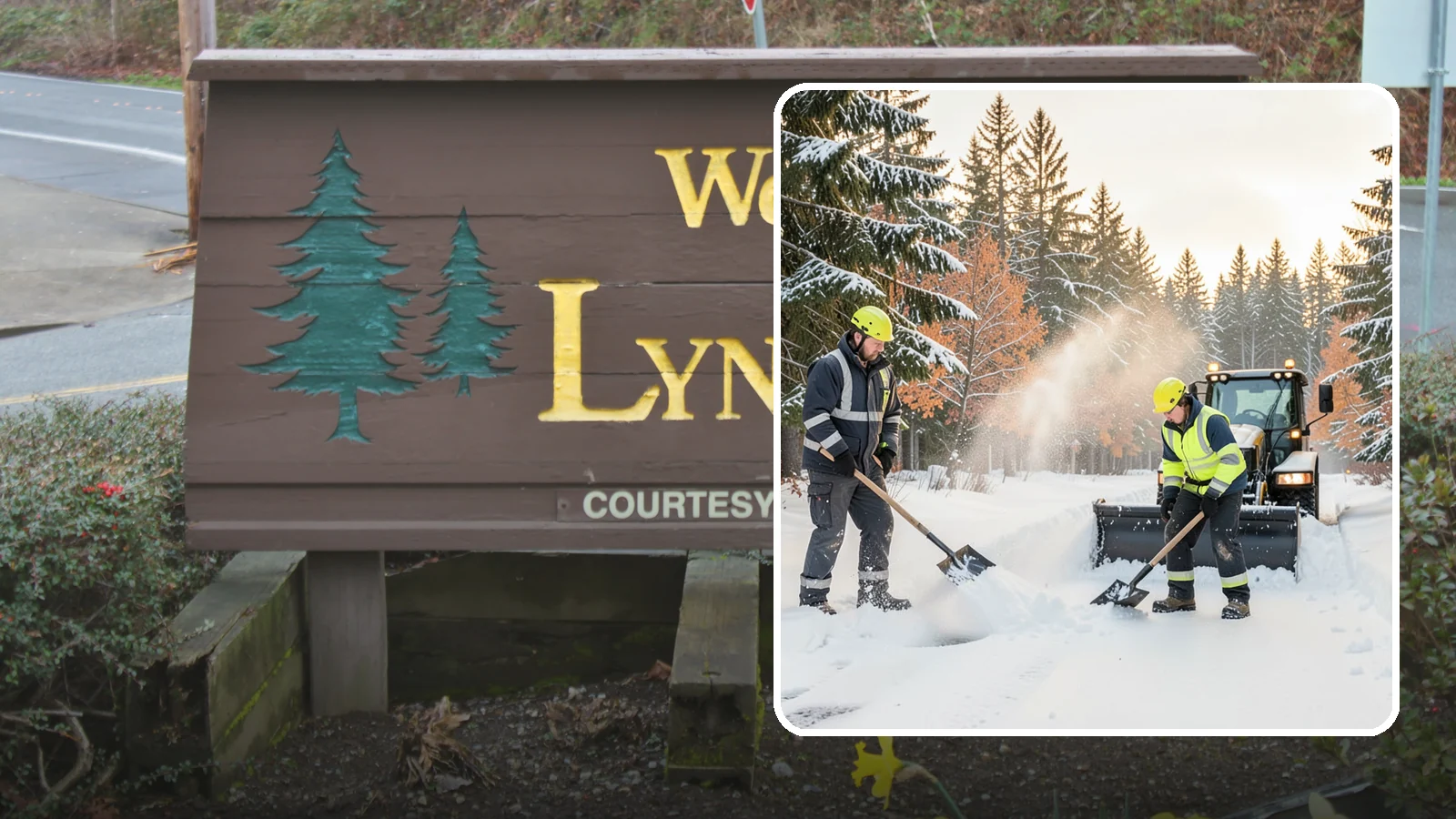 Hand Snow Removal in Lynnwood, Snohomish County, WA - We remove snow entirely by hand on properties where equipment cannot go or finishes must be preserved.