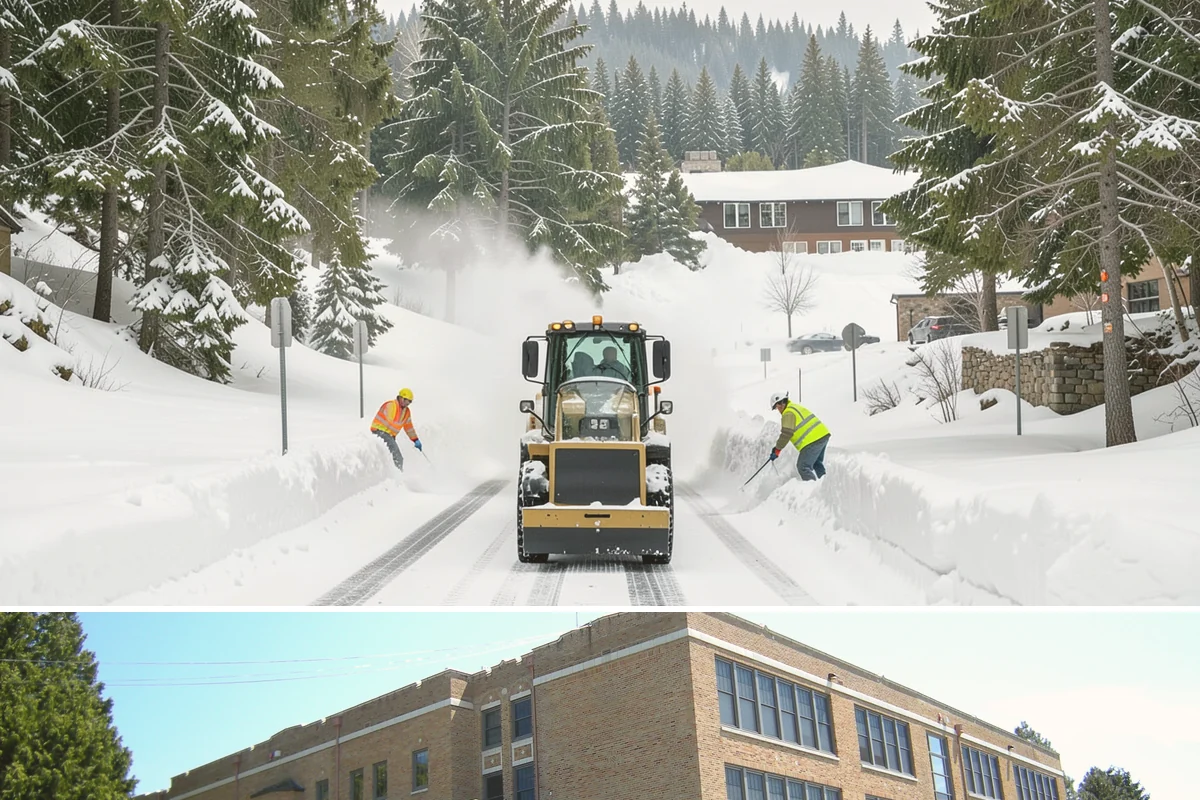 Hand Snow Removal in Maple Valley, King County, WA - Arrange hand removal in autumn so sensitive areas are covered from the first lowland freeze.