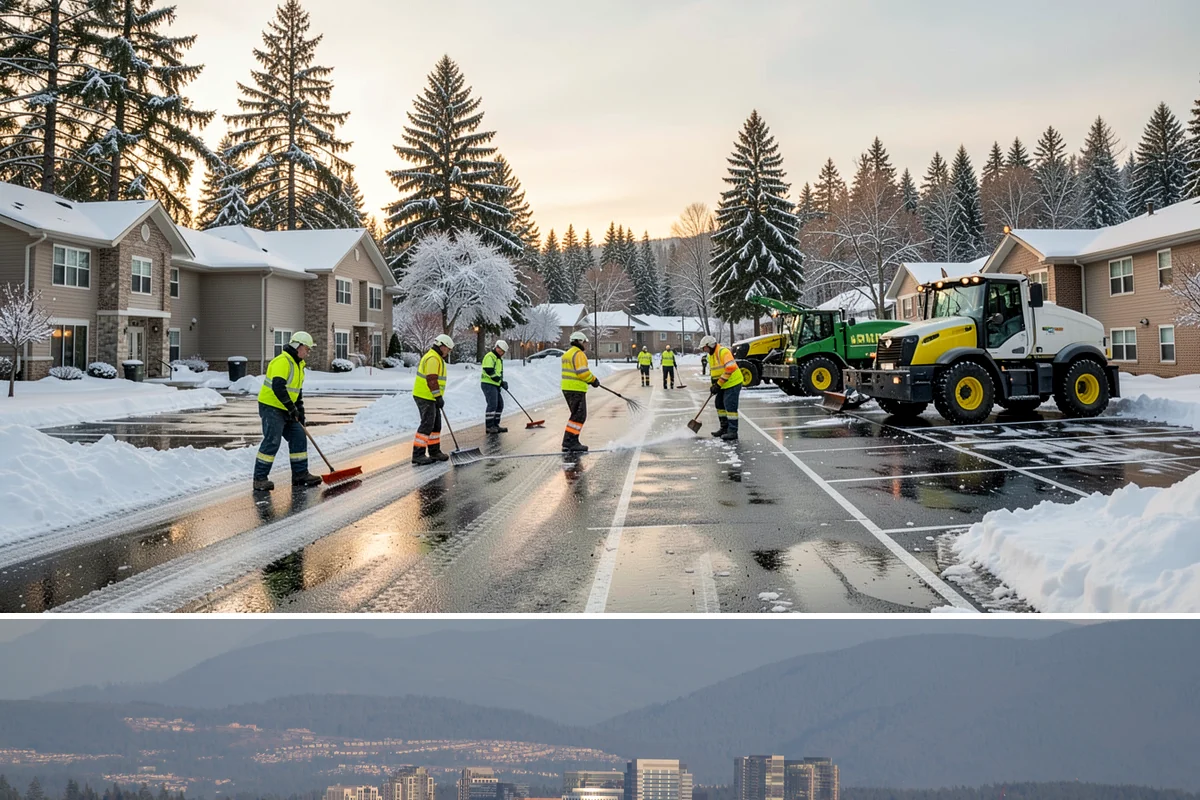Hand Snow Removal in Medina, King County, WA - Arrange hand removal in autumn so sensitive areas are covered from the first lowland freeze.