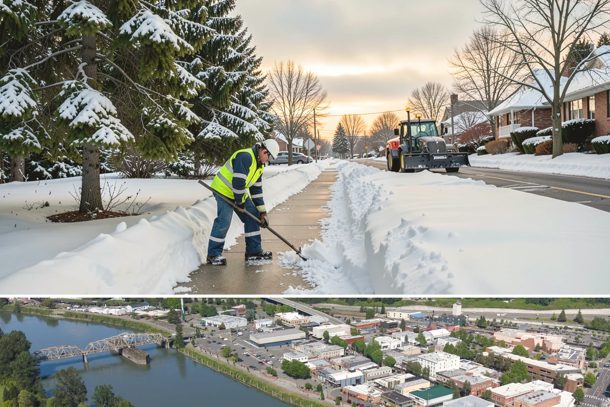 Hand Snow Removal in Mount Vernon, Skagit County, WA - Arrange hand removal in autumn so sensitive areas are covered from the first lowland freeze.