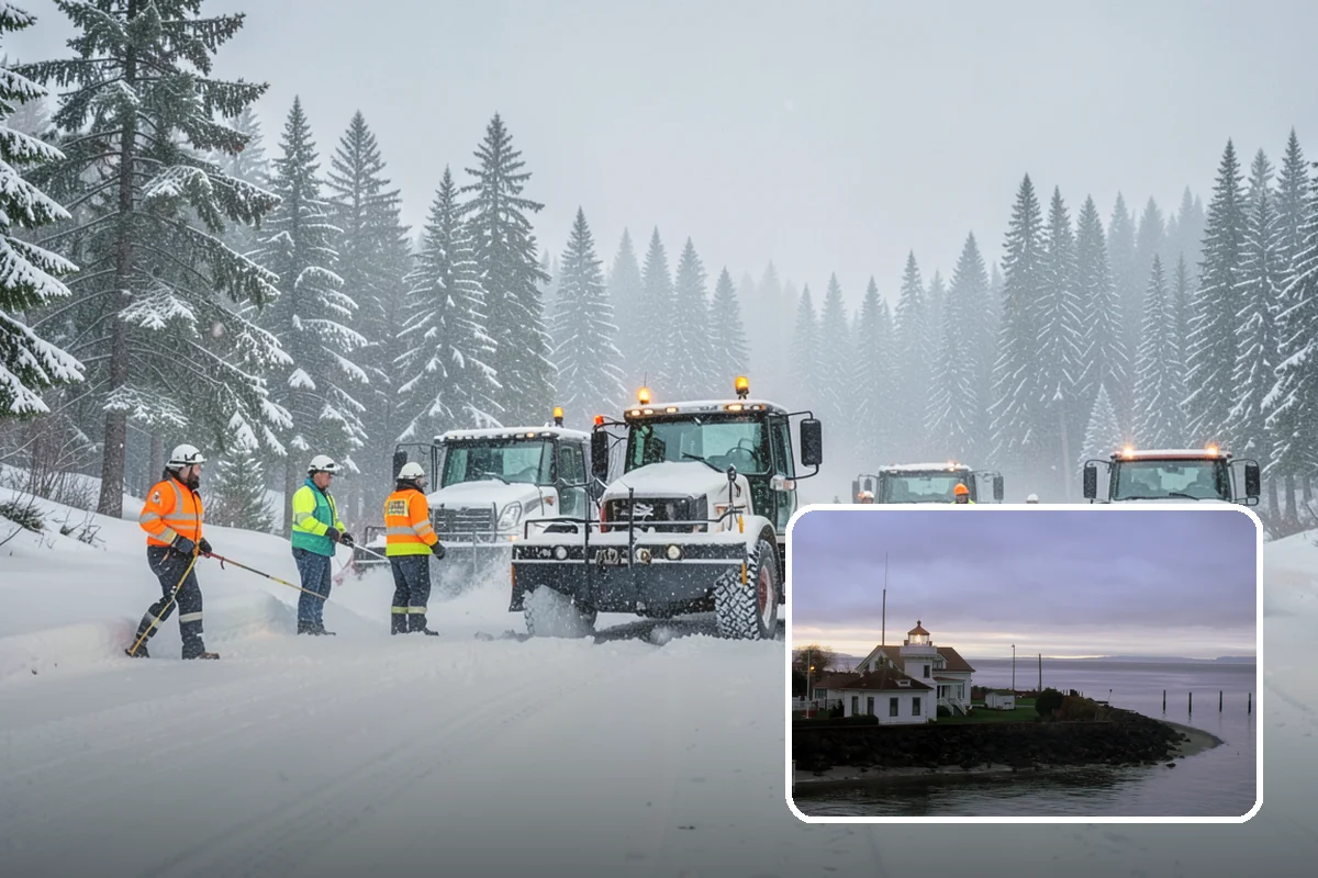 Hand Snow Removal in Mukilteo, Snohomish County, WA - Works where no machine can safely operate
