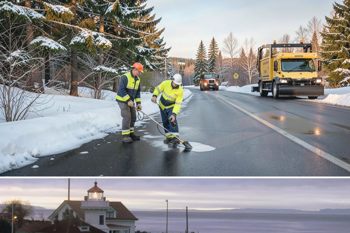 Hand Snow Removal in Mukilteo, Snohomish County, WA - Arrange hand removal in autumn so sensitive areas are covered from the first lowland freeze.