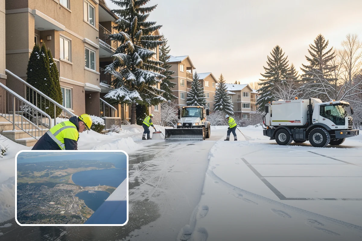 Hand Snow Removal in Oak Harbor, Island County, WA - Works where no machine can safely operate