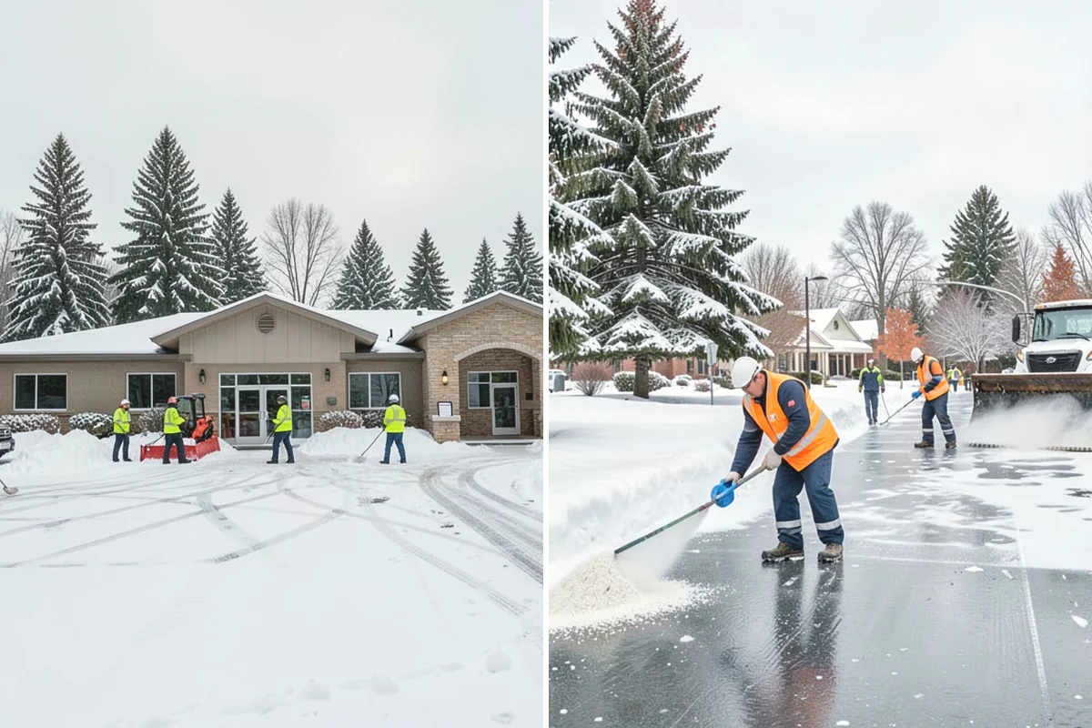 Hand Snow Removal in Oak Harbor, Island County, WA - We survey the terrain and surfaces to be cleared