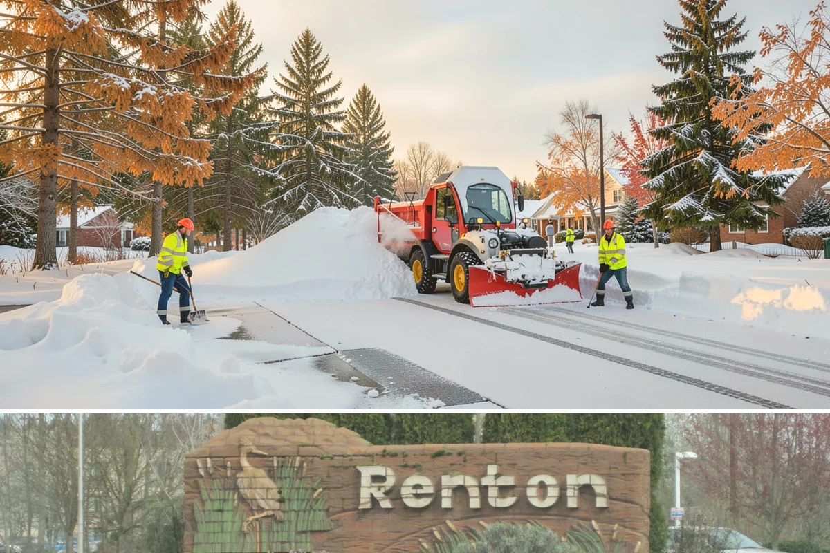 Hand Snow Removal in Renton, King County, WA - Arrange hand removal in autumn so sensitive areas are covered from the first lowland freeze.