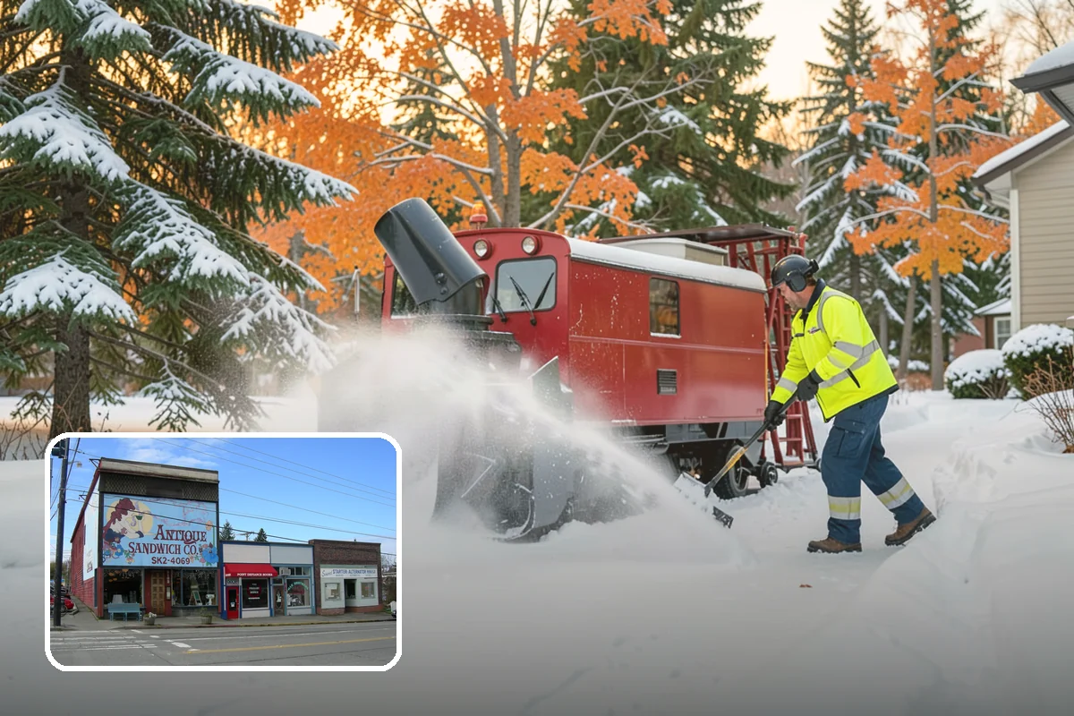 Hand Snow Removal in Ruston, Pierce County, WA - Works where no machine can safely operate