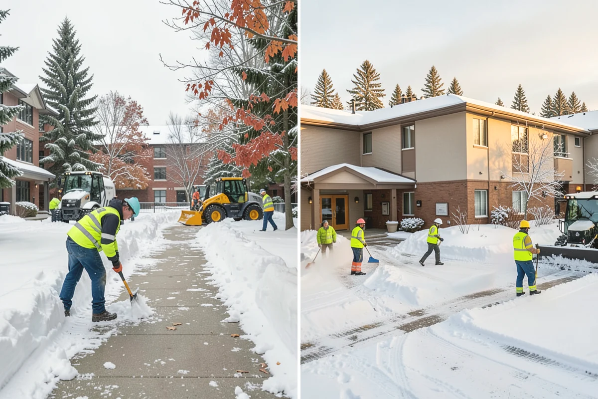 Hand Snow Removal in Ruston, Pierce County, WA - We survey the terrain and surfaces to be cleared