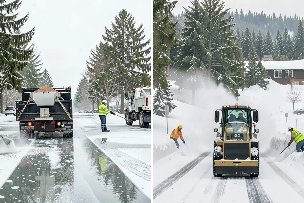 Hand Snow Removal in Sedro-Woolley, Skagit County, WA - We survey the terrain and surfaces to be cleared