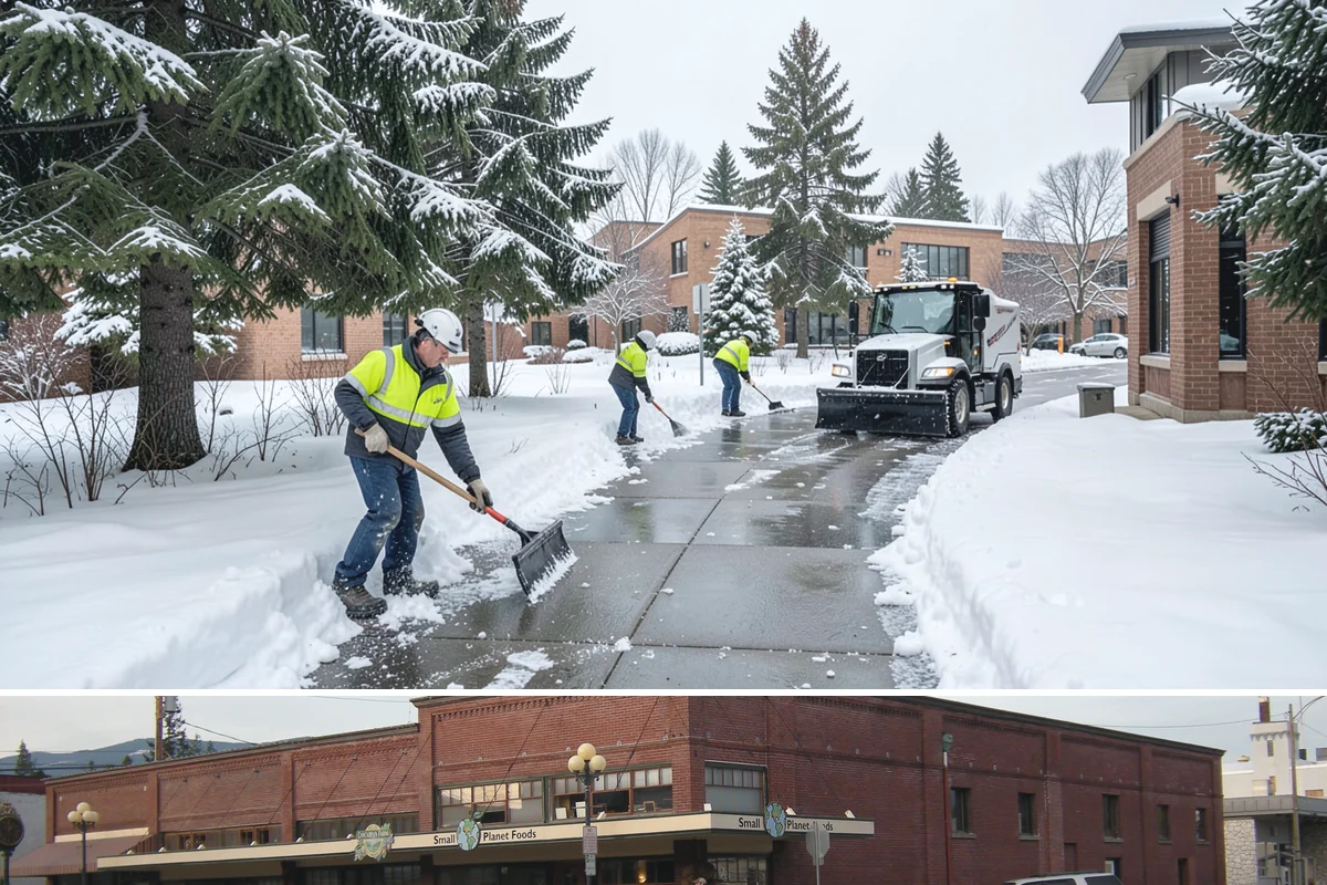 Hand Snow Removal in Sedro-Woolley, Skagit County, WA - Arrange hand removal in autumn so sensitive areas are covered from the first lowland freeze.