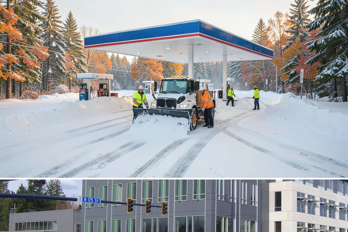 Hand Snow Removal in Shoreline, King County, WA - Arrange hand removal in autumn so sensitive areas are covered from the first lowland freeze.