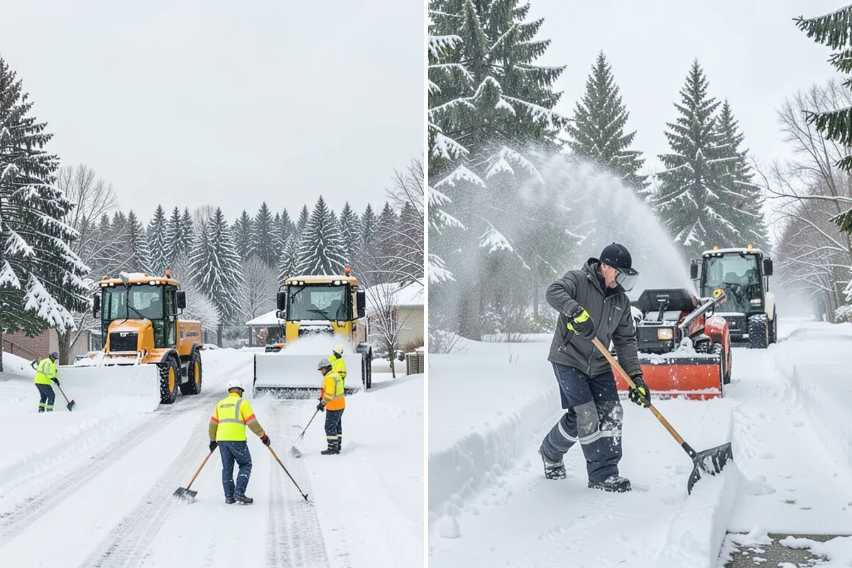 Hand Snow Removal in Skykomish, King County, WA - We survey the terrain and surfaces to be cleared