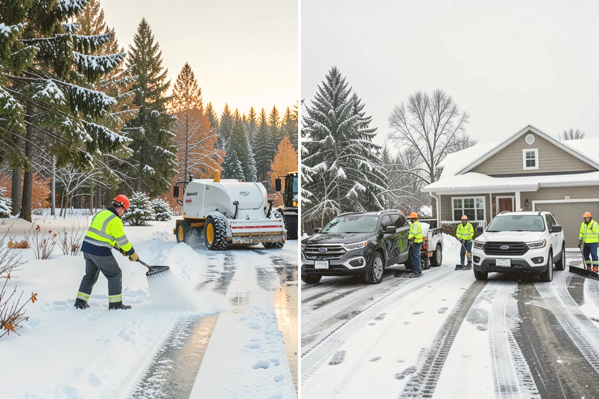 Hand Snow Removal in Snohomish, Snohomish County, WA - We survey the terrain and surfaces to be cleared