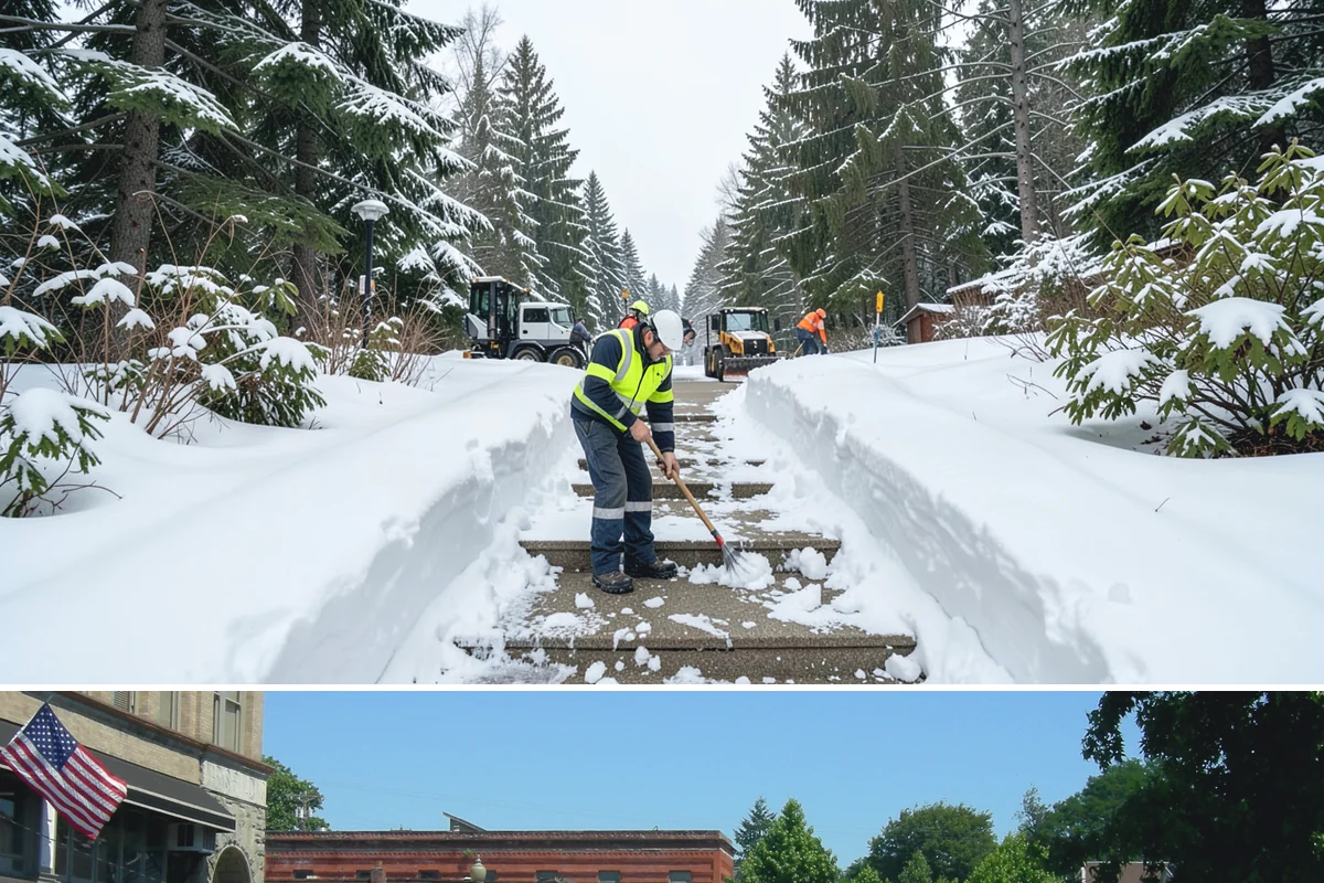 Hand Snow Removal in Snohomish, Snohomish County, WA - Arrange hand removal in autumn so sensitive areas are covered from the first lowland freeze.