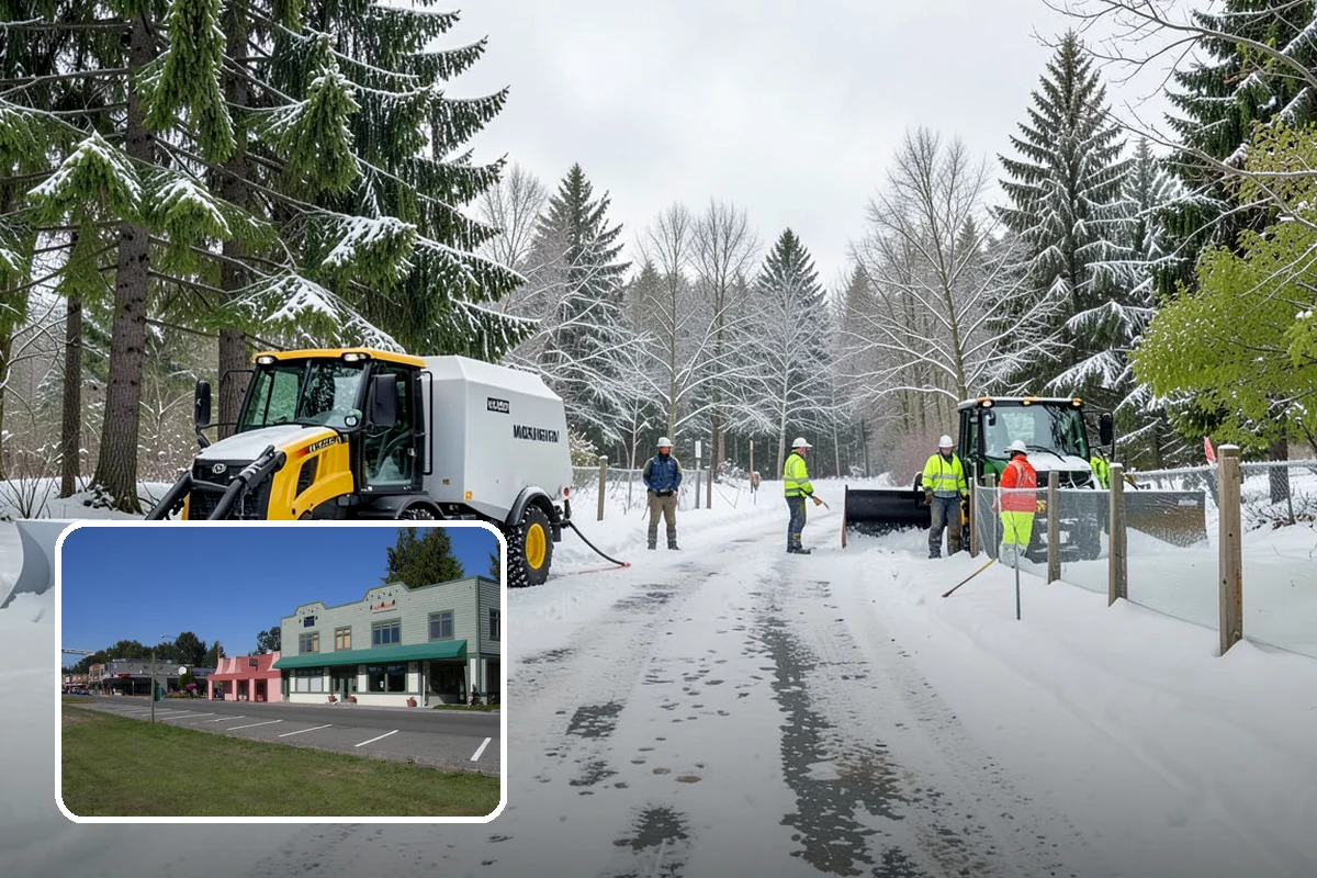 Hand Snow Removal in Snoqualmie, King County, WA - Works where no machine can safely operate