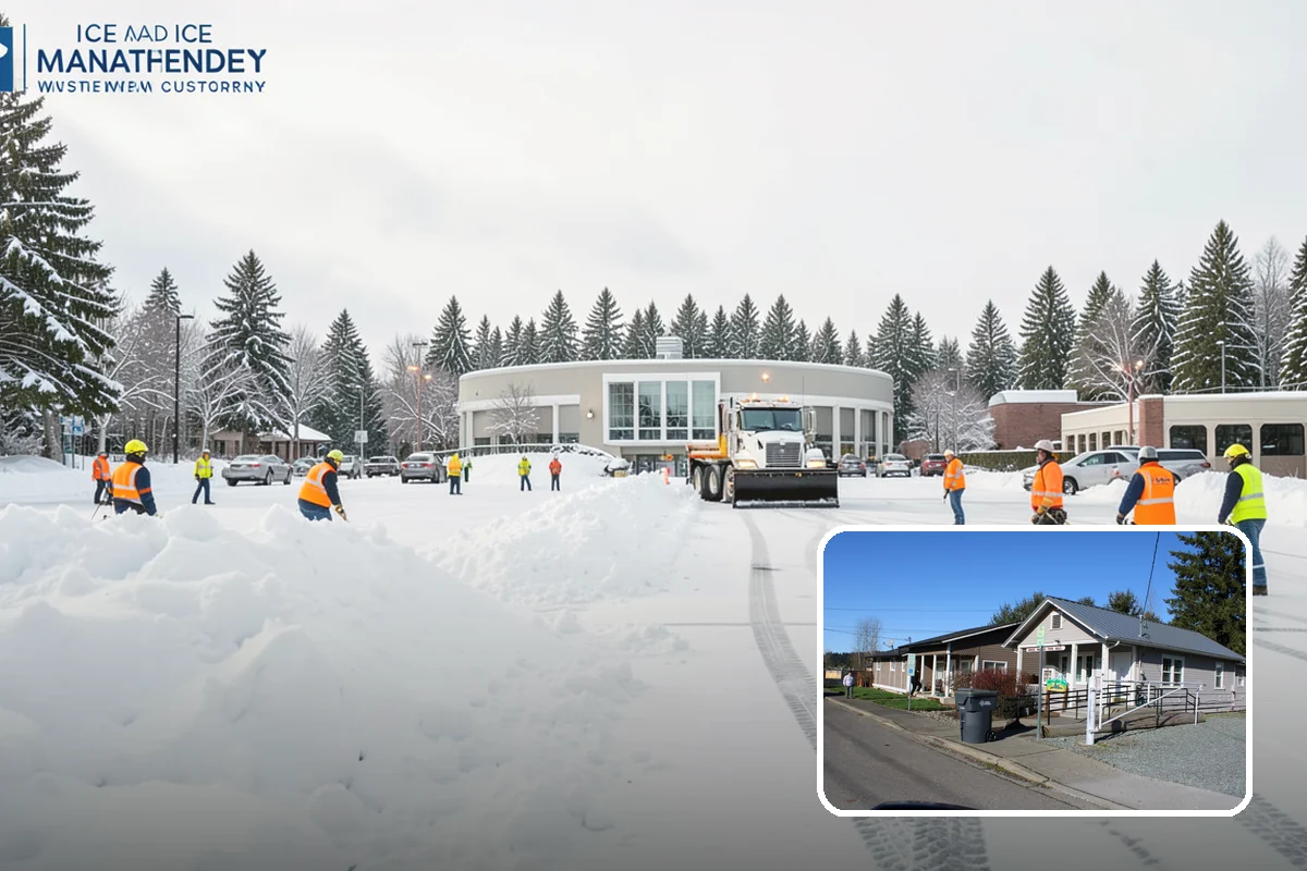 Hand Snow Removal in South Prairie, Pierce County, WA - Works where no machine can safely operate