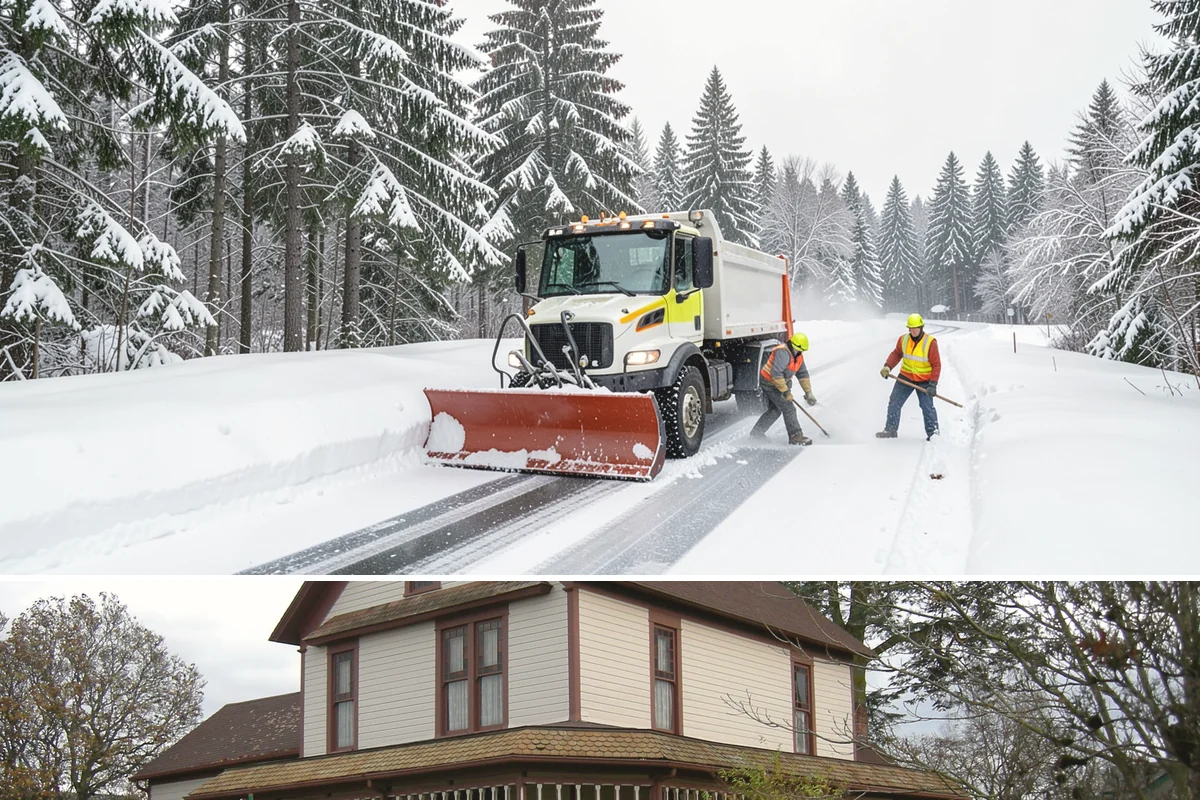 Hand Snow Removal in Sumner, Pierce County, WA - Arrange hand removal in autumn so sensitive areas are covered from the first lowland freeze.