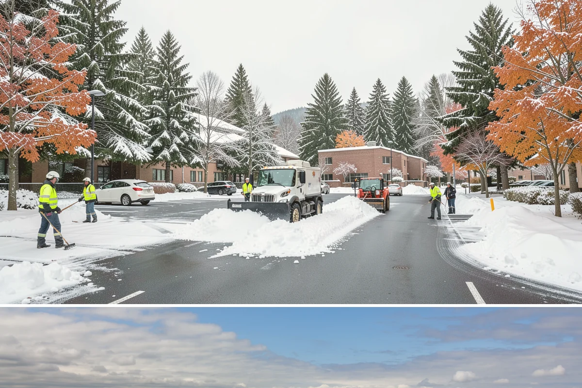 Hand Snow Removal in University Place, Pierce County, WA - Arrange hand removal in autumn so sensitive areas are covered from the first lowland freeze.