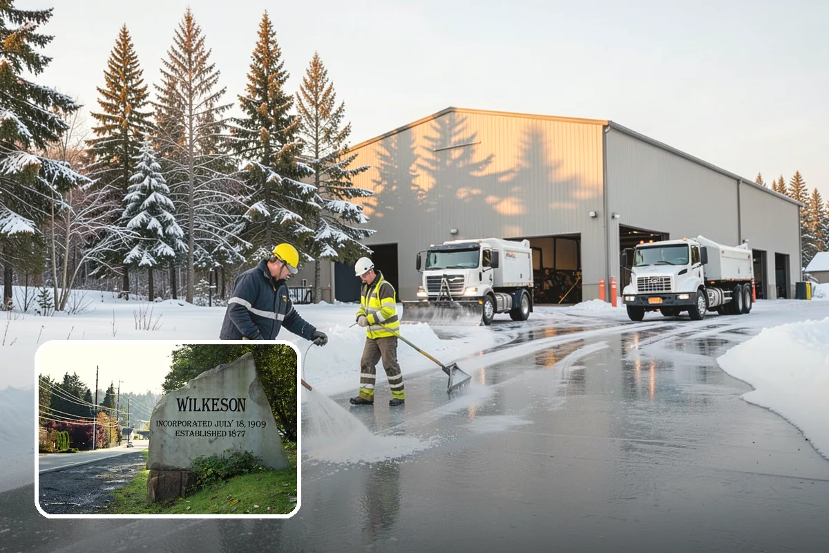 Hand Snow Removal in Wilkeson, Pierce County, WA - Works where no machine can safely operate