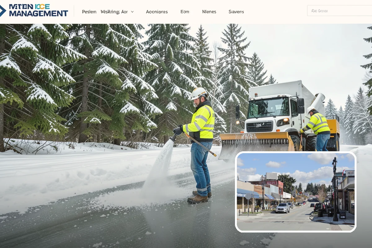 Handicap Parking Clearing in Bothell, King County, WA - Keeps accessible stalls truly usable in winter