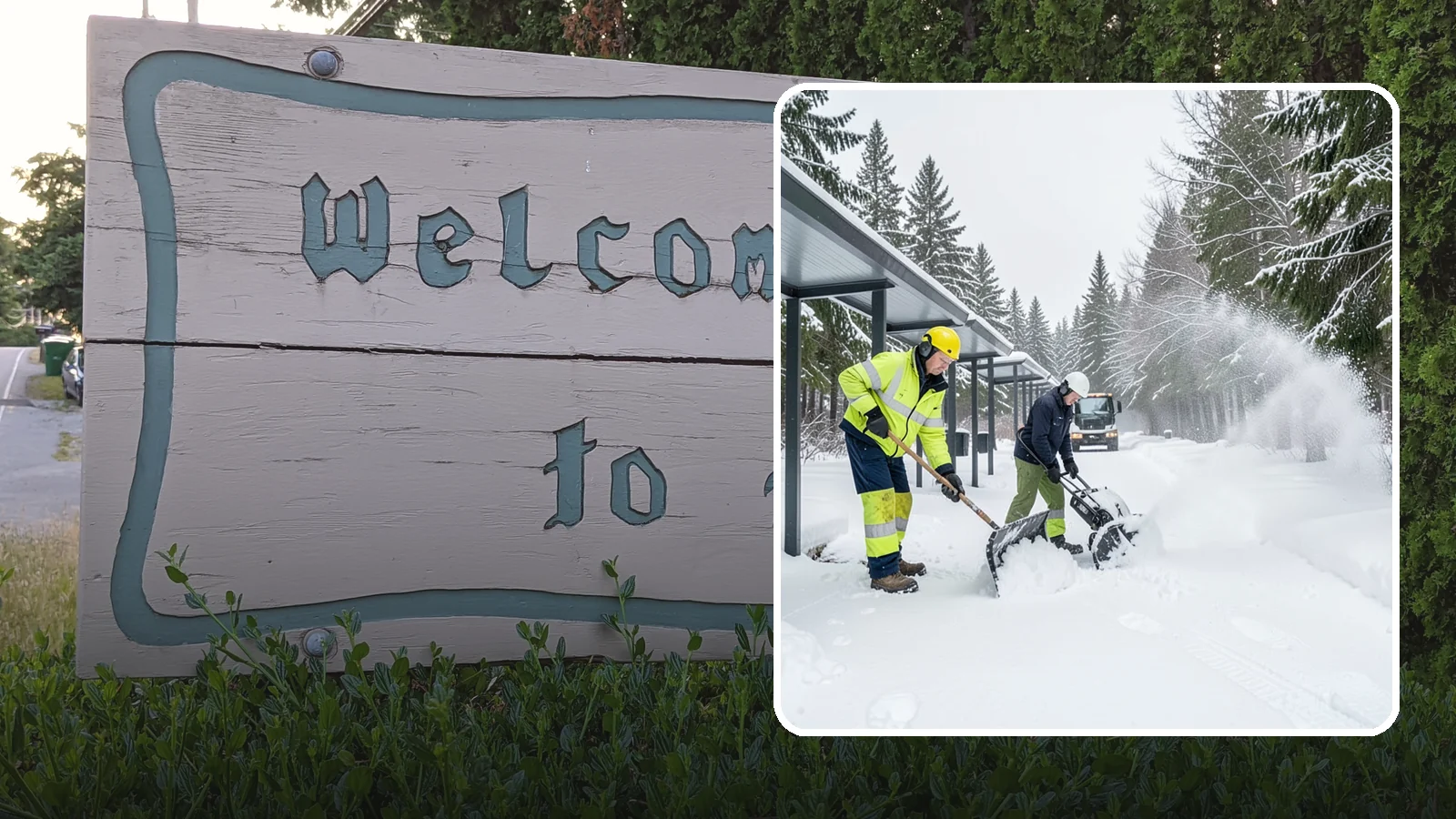 Handicap Parking Clearing in Brier, Snohomish County, WA - We clear accessible parking stalls and their access aisles fully so they stay usable for Western Washington visitors all winter.
