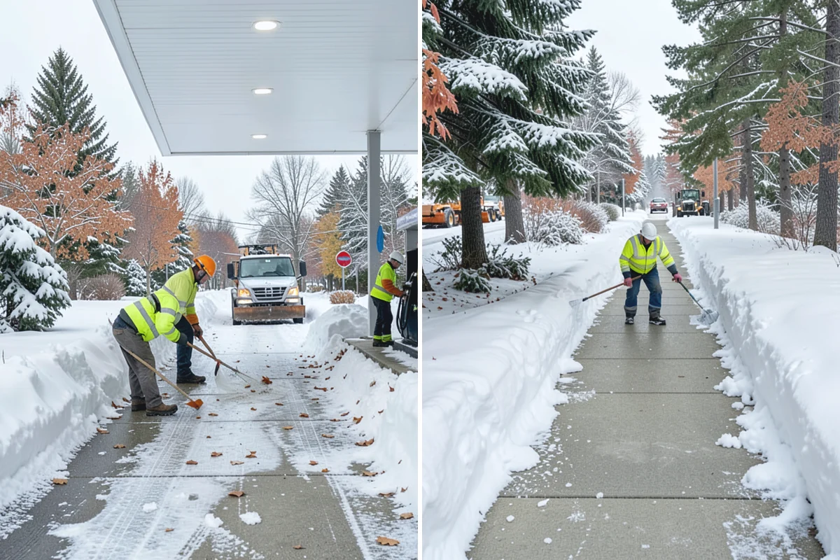 Handicap Parking Clearing in Darrington, Snohomish County, WA - Identify each accessible stall and access aisle