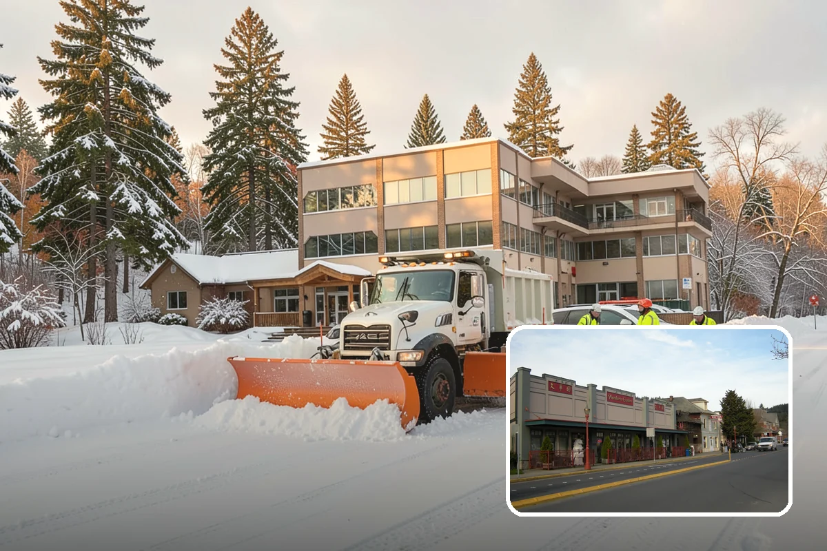 Handicap Parking Clearing in Issaquah, King County, WA - Keeps accessible stalls truly usable in winter