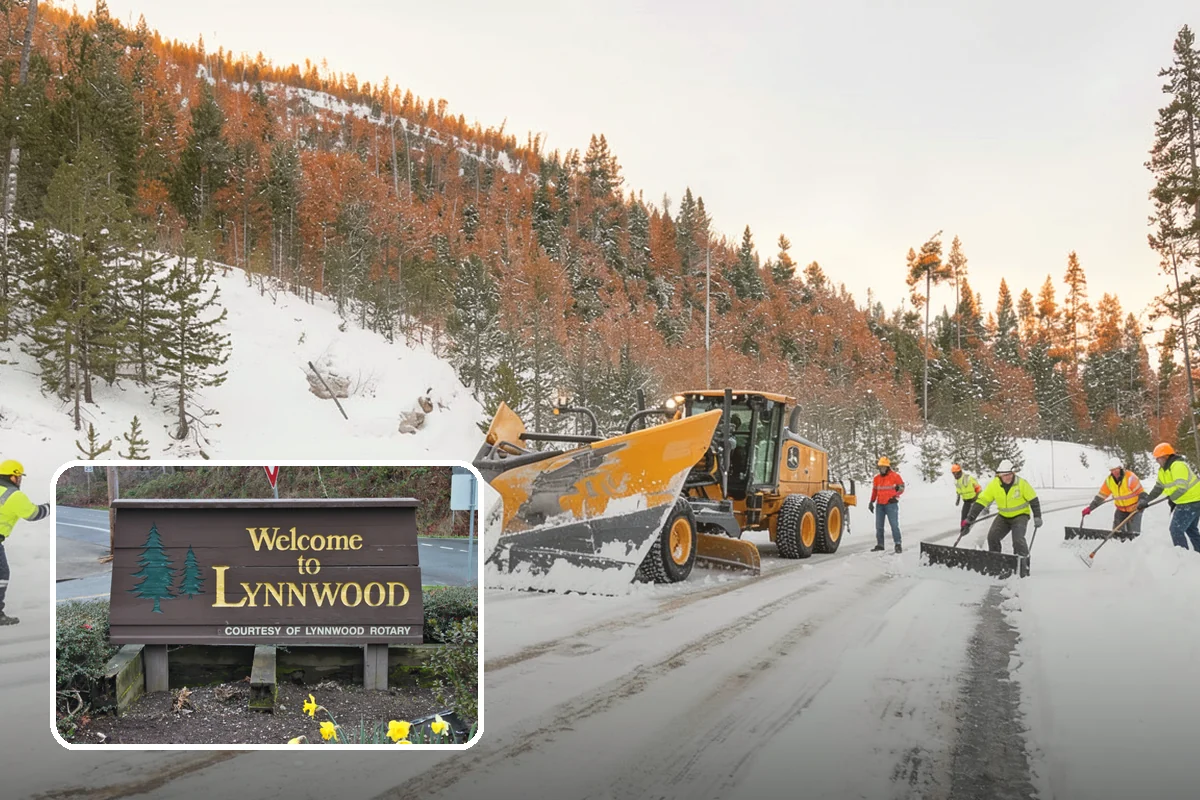Handicap Parking Clearing in Lynnwood, Snohomish County, WA - Keeps accessible stalls truly usable in winter