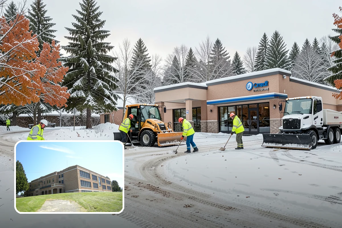 Handicap Parking Clearing in Maple Valley, King County, WA - Keeps accessible stalls truly usable in winter