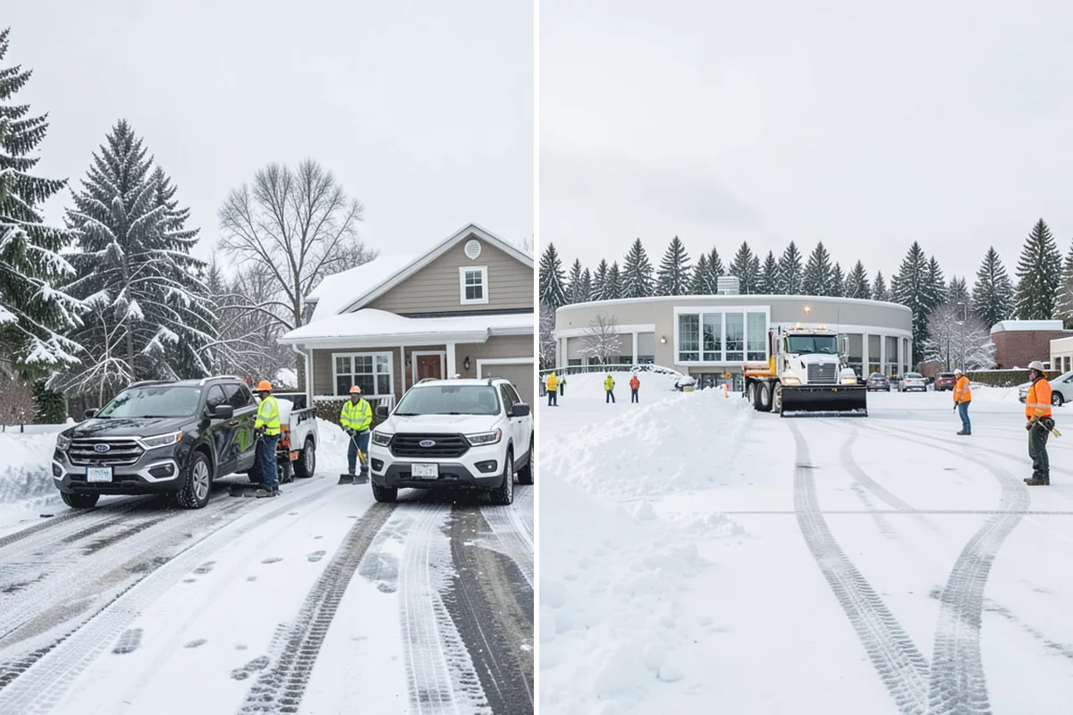 Handicap Parking Clearing in Medina, King County, WA - Identify each accessible stall and access aisle