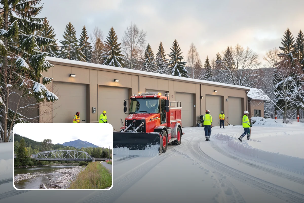 Handicap Parking Clearing in Skykomish, King County, WA - Keeps accessible stalls truly usable in winter