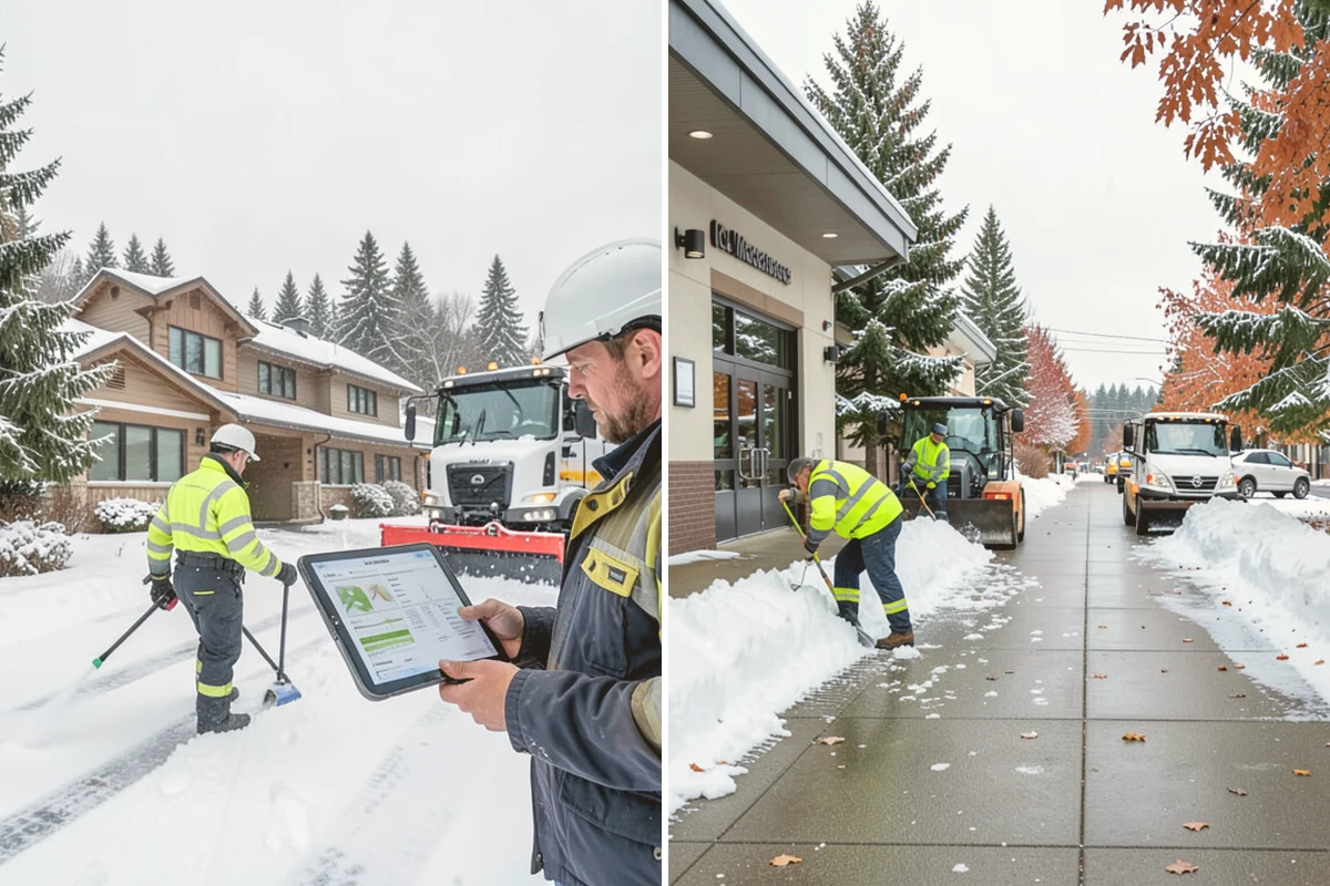 Handicap Parking Clearing in Stanwood, Snohomish County, WA - Identify each accessible stall and access aisle