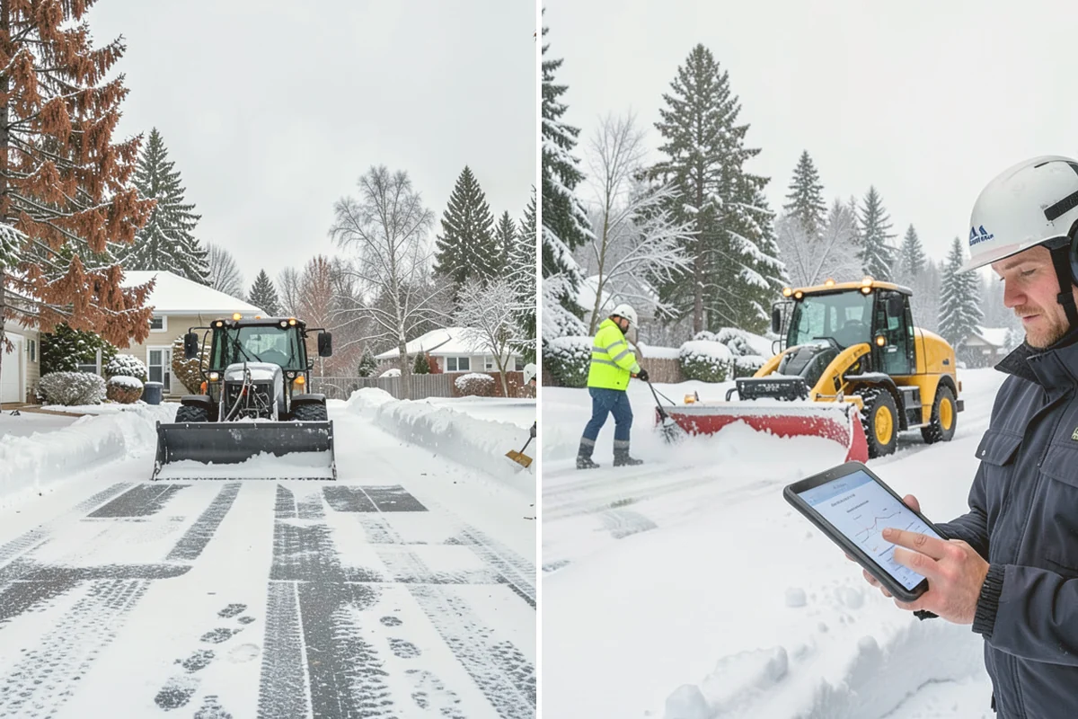 Handicap Ramp Clearing in Algona, King County, WA - Clear the top and bottom landings for safe transitions