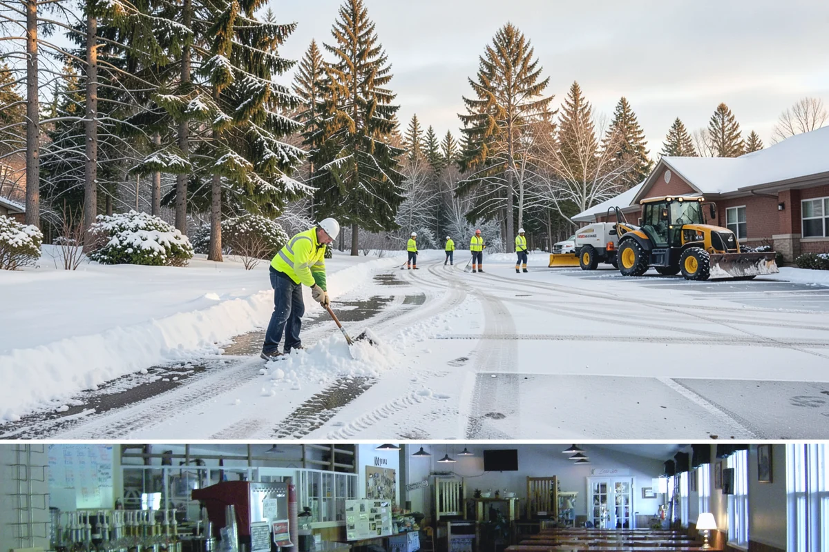 Handicap Ramp Clearing in Black Diamond, King County, WA - Handicap ramp clearing is a priority through the entire winter, with immediate response needed whenever snow or ice threatens...