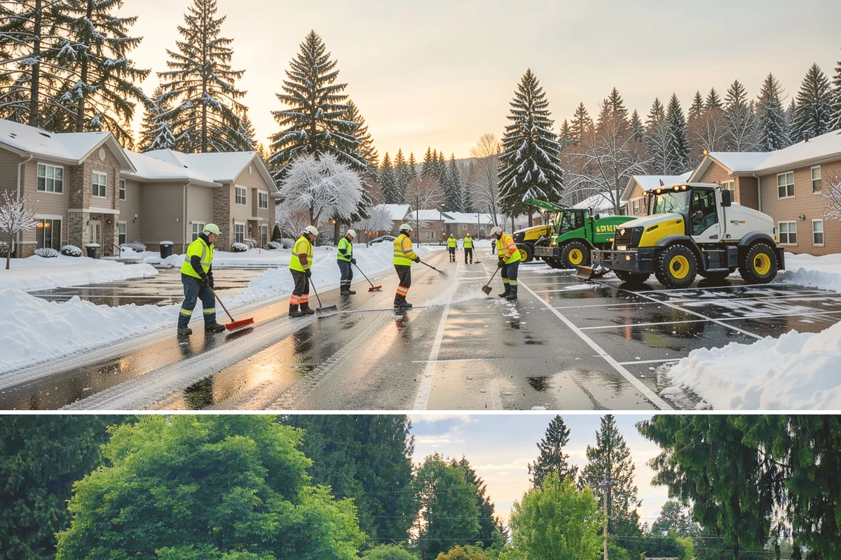 Handicap Ramp Clearing in Bonney Lake, Pierce County, WA - Handicap ramp clearing is a priority through the entire winter, with immediate response needed whenever snow or ice threatens...