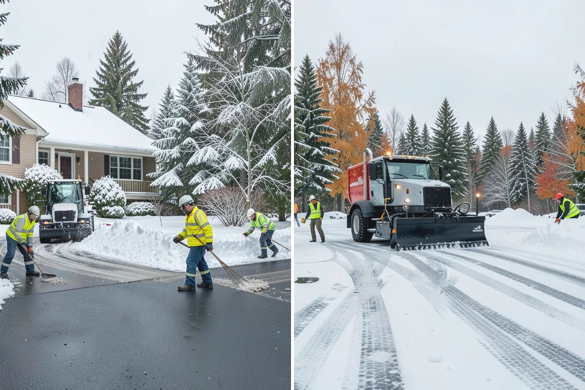 Handicap Ramp Clearing in Buckley, Pierce County, WA - Clear the top and bottom landings for safe transitions