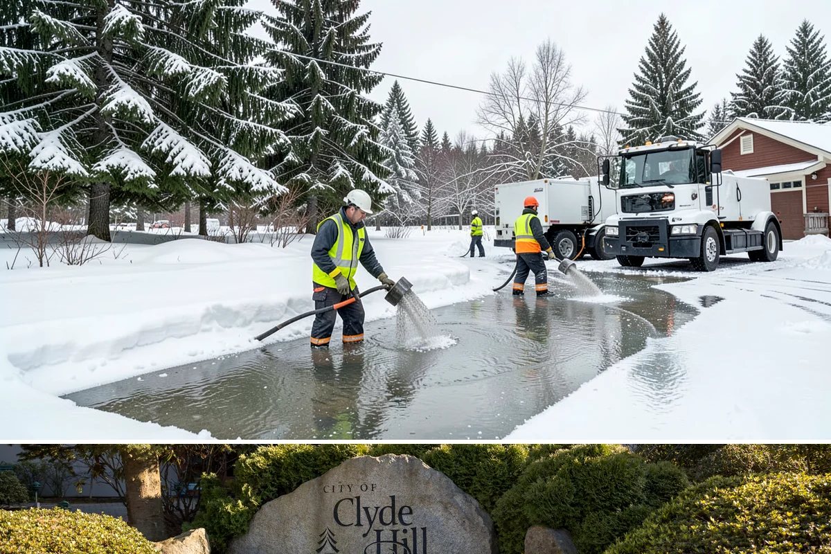 Handicap Ramp Clearing in Clyde Hill, King County, WA - Handicap ramp clearing is a priority through the entire winter, with immediate response needed whenever snow or ice threatens...