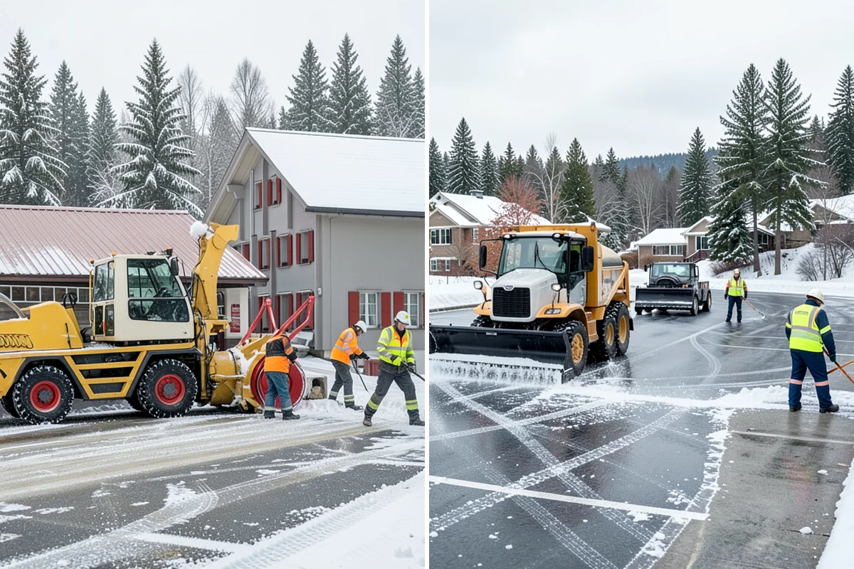 Handicap Ramp Clearing in Concrete, Skagit County, WA - Clear the top and bottom landings for safe transitions