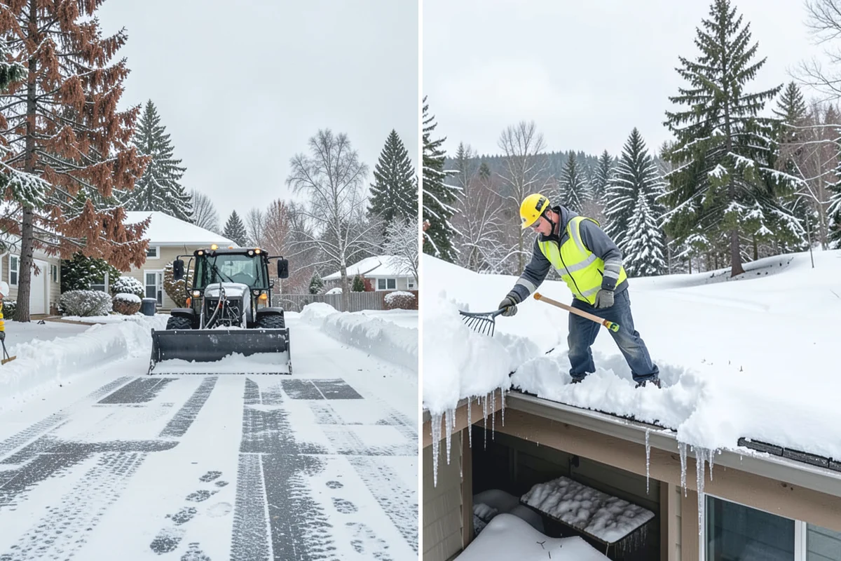 Handicap Ramp Clearing in Coupeville, Island County, WA - Clear the top and bottom landings for safe transitions