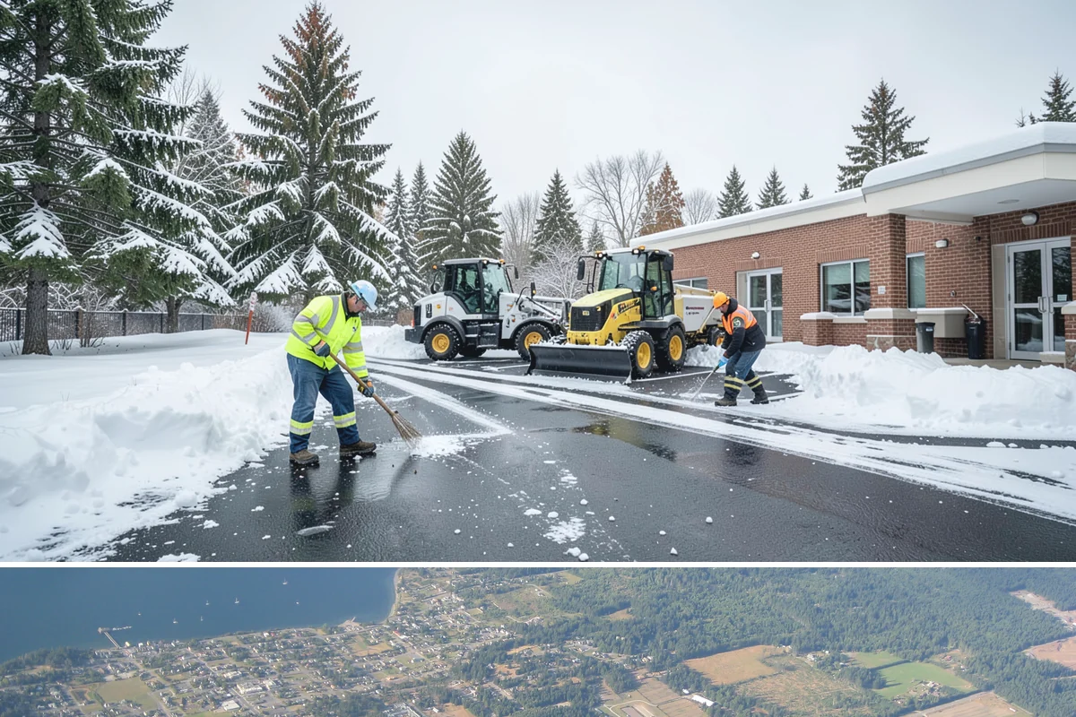 Handicap Ramp Clearing in Coupeville, Island County, WA - Handicap ramp clearing is a priority through the entire winter, with immediate response needed whenever snow or ice threatens...