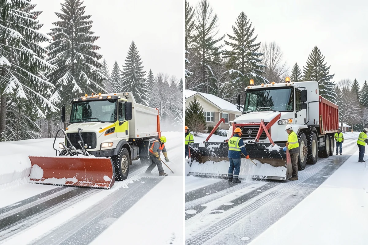 Handicap Ramp Clearing in Covington, King County, WA - Clear the top and bottom landings for safe transitions