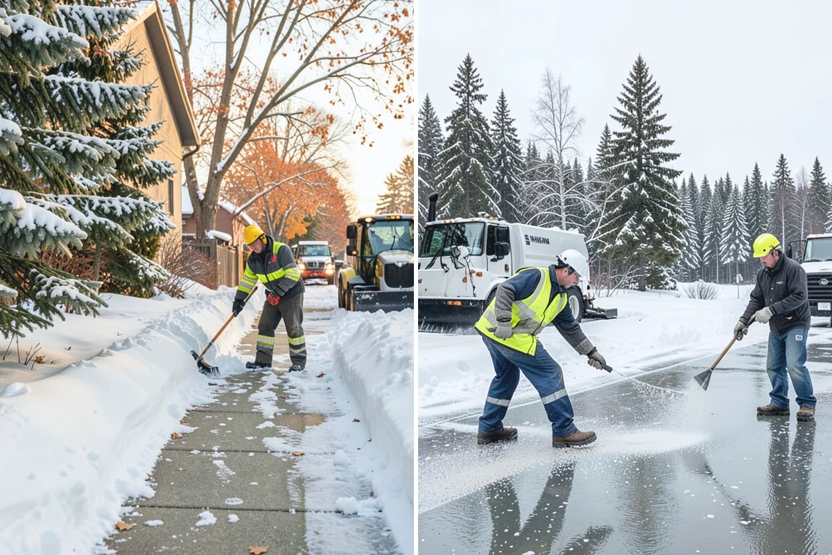 Handicap Ramp Clearing in Darrington, Snohomish County, WA - Clear the top and bottom landings for safe transitions