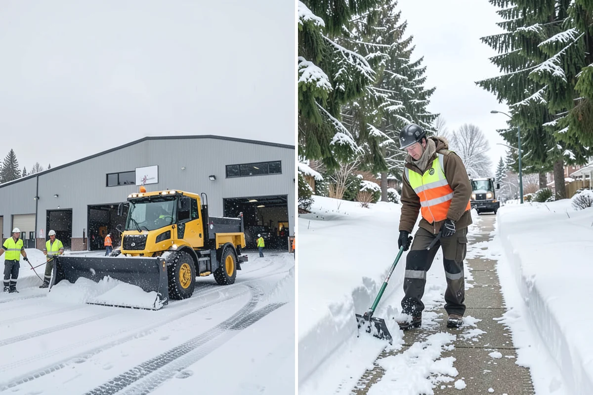 Handicap Ramp Clearing in Des Moines, King County, WA - Clear the top and bottom landings for safe transitions