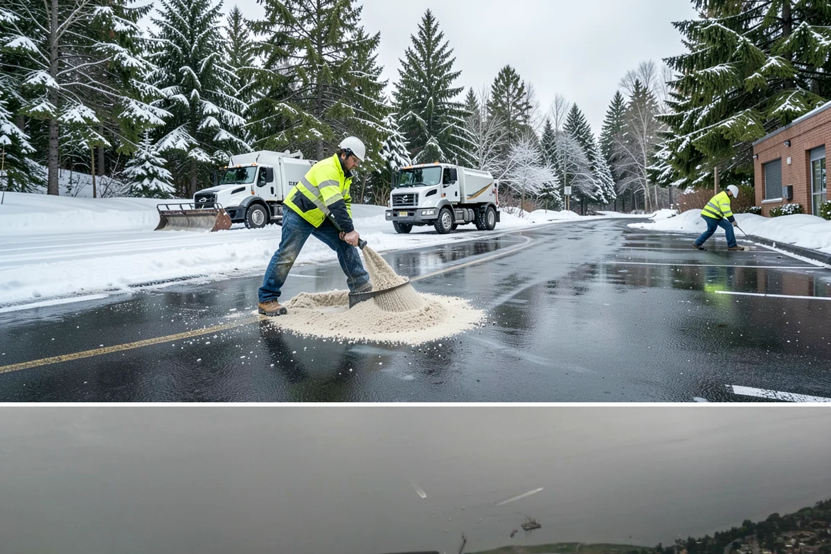 Handicap Ramp Clearing in Des Moines, King County, WA - Handicap ramp clearing is a priority through the entire winter, with immediate response needed whenever snow or ice threatens...