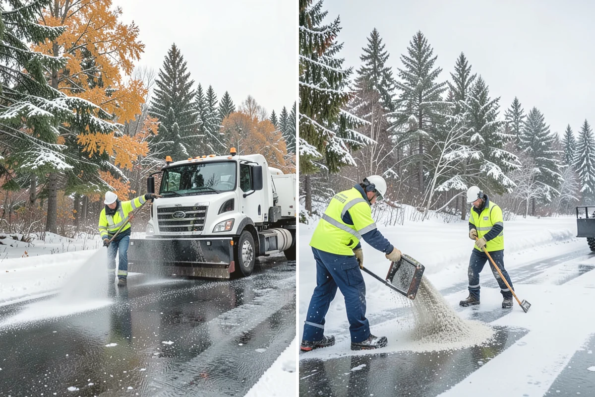 Handicap Ramp Clearing in Duvall, King County, WA - Clear the top and bottom landings for safe transitions