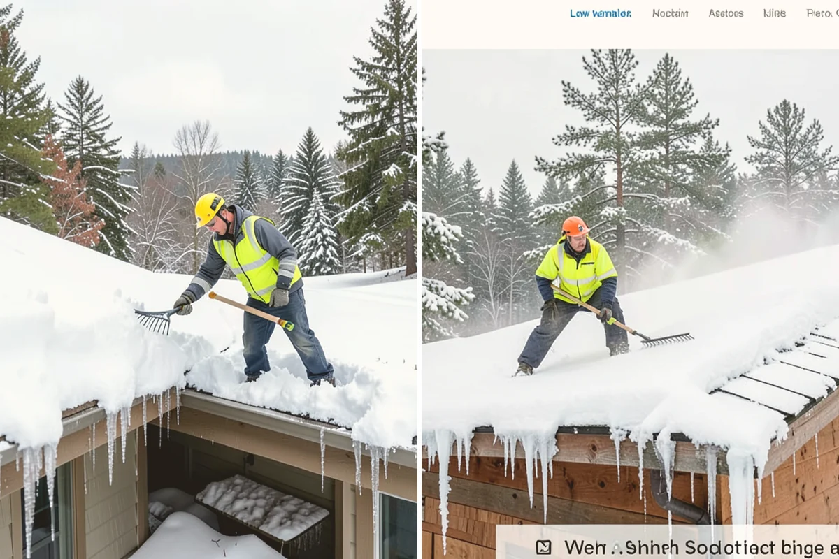 Handicap Ramp Clearing in Eatonville, Pierce County, WA - Clear the top and bottom landings for safe transitions