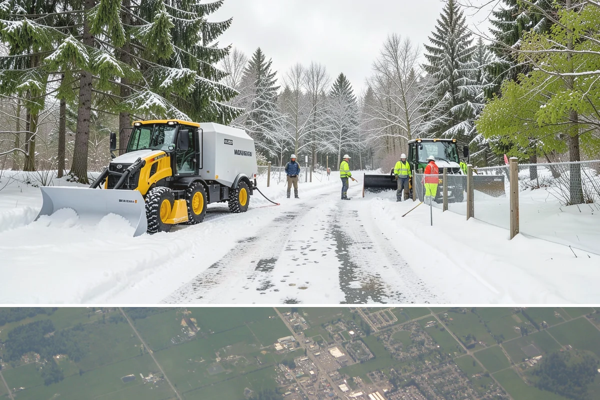 Handicap Ramp Clearing in Enumclaw, King County, WA - Handicap ramp clearing is a priority through the entire winter, with immediate response needed whenever snow or ice threatens...