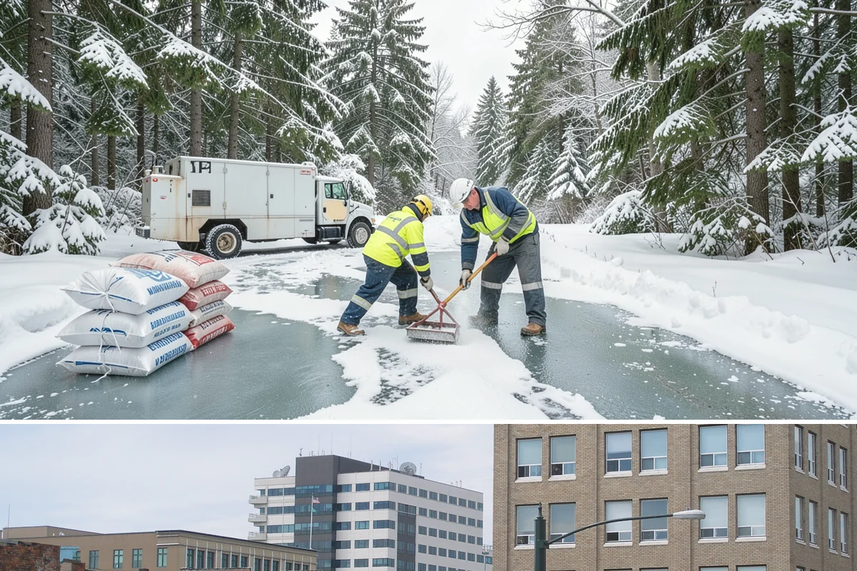 Handicap Ramp Clearing in Everett, Snohomish County, WA - Handicap ramp clearing is a priority through the entire winter, with immediate response needed whenever snow or ice threatens...