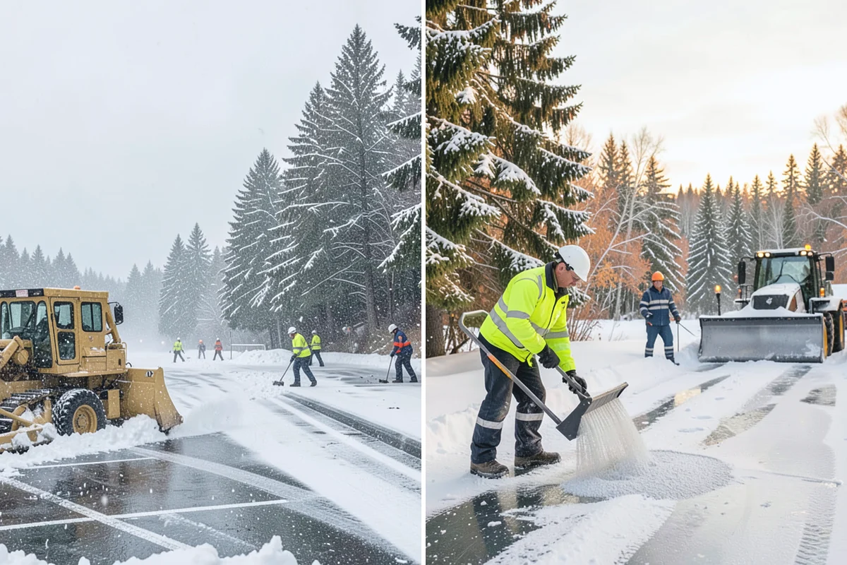 Handicap Ramp Clearing in Granite Falls, Snohomish County, WA - Clear the top and bottom landings for safe transitions