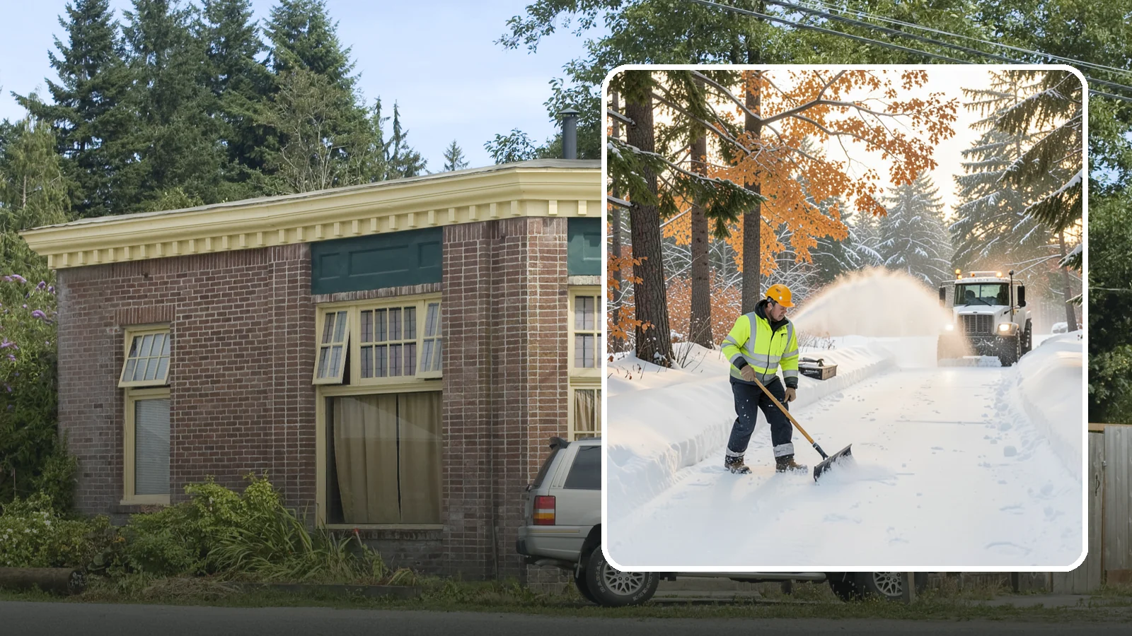 Handicap Ramp Clearing in Hamilton, Skagit County, WA - We clear accessibility ramps fully so wheelchair and mobility-device users have safe, continuous access.